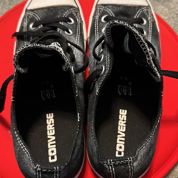 Convese All Star black acid wash sneakers - Picture 6 of 7